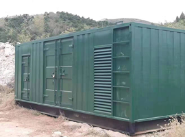 天津發(fā)電機(jī)租賃案例